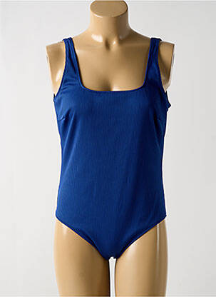 Maillot de bain 1 pièce haut bandeau haut bandeau bleu SLOGGI femme