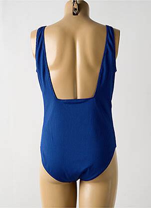 Maillot de bain 1 pièce haut bandeau haut bandeau bleu SLOGGI femme