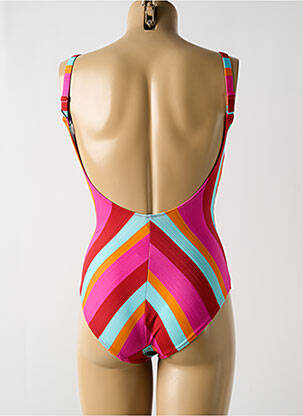 Maillot de bain 1 pièce haut bandeau haut bandeau rose MARIE JO femme