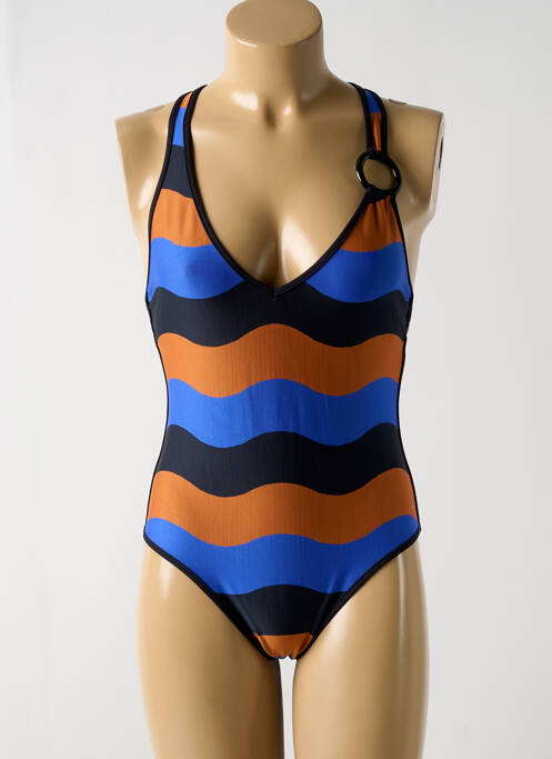 Maillot de bain 1 pièce bleu ANDRES SARDA pour femme