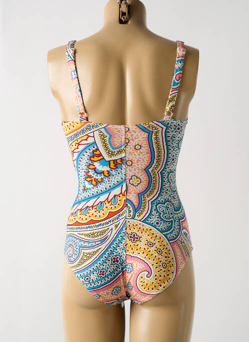 Maillot de bain 1 pièce rose EMPREINTE pour femme