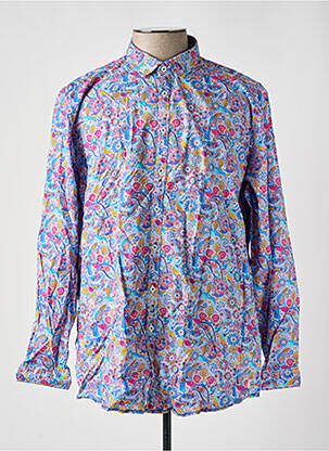 Chemise manches longues manches longues bleu VENTI homme