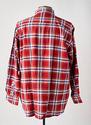 Chemise manches longues manches longues rouge BEN GREEN homme