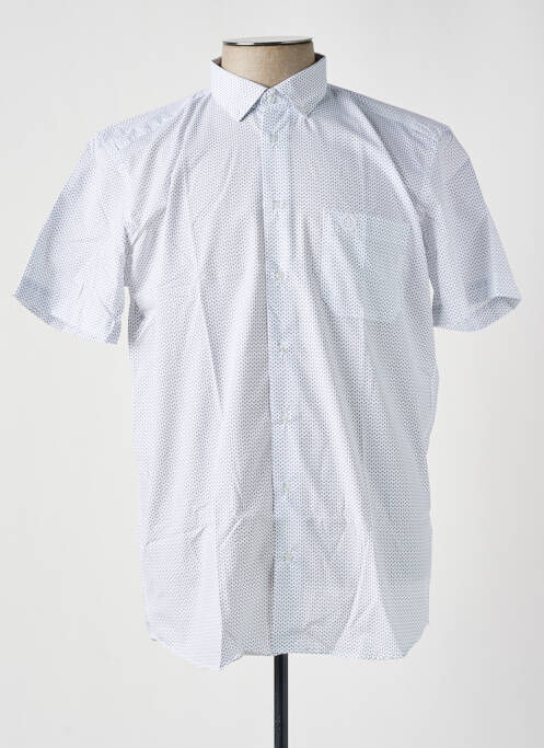 Chemise manches courtes blanc JUMFIL pour homme