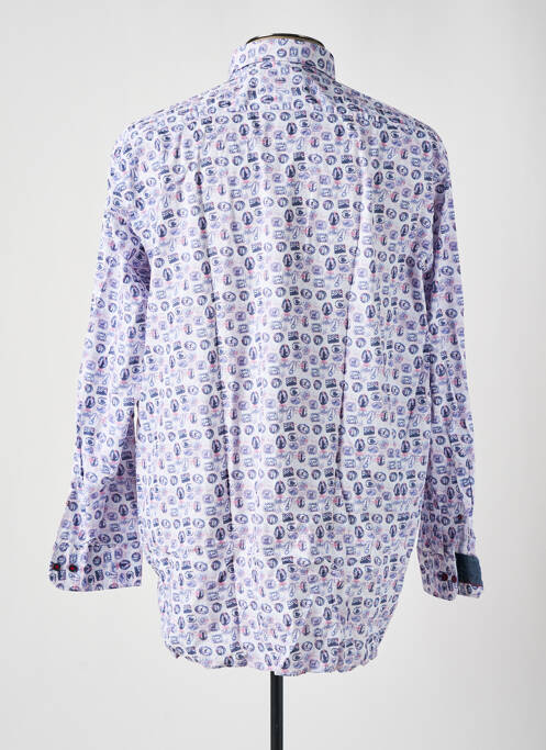 Chemise manches longues bleu CASAMODA pour homme