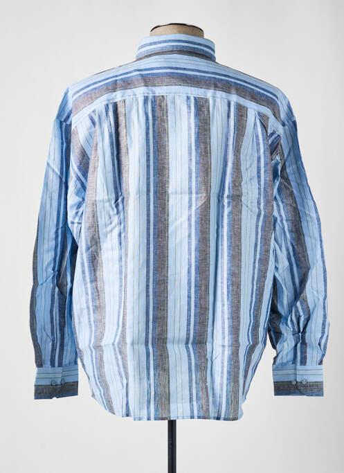 Chemise manches longues bleu JUMFIL pour homme