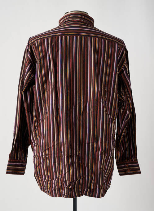 Chemise manches longues marron JUMFIL pour homme