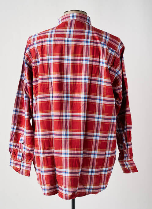 Chemise manches longues rouge BEN GREEN pour homme