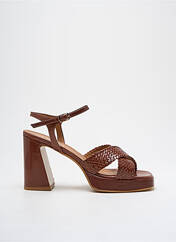 Sandales/Nu pieds marron LARA MAY pour femme seconde vue