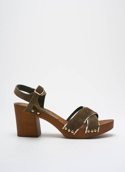 Sandales/Nu pieds vert MARCO TOZZI pour femme