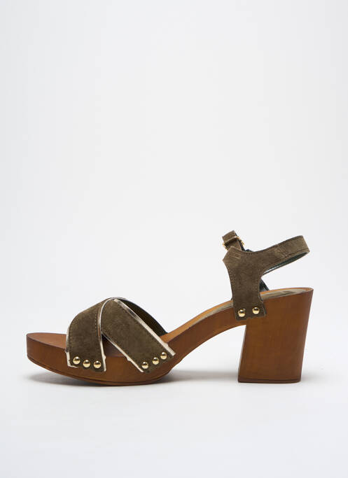 Sandales/Nu pieds vert MARCO TOZZI pour femme
