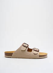 Mules/Sabots beige PLAKTON pour femme seconde vue