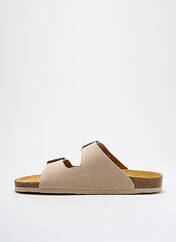 Mules/Sabots beige PLAKTON pour femme seconde vue