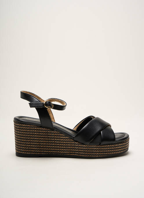 Sandales/Nu pieds noir MARCO TOZZI pour femme