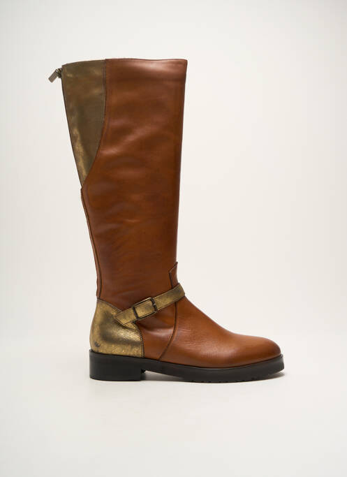 Bottes marron EMANUELE CRASTO pour femme