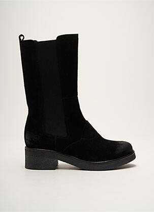 Bottines/boots nubuck talon de 4 à 6cm noir CASTA femme