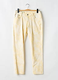 Pantalon slim stretch taille normale jaune ONADO femme