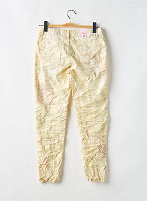 Pantalon slim taille normale taille normale jaune ONADO femme