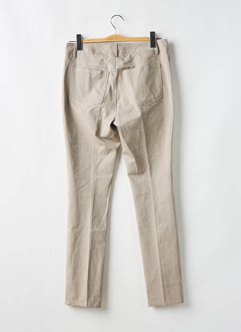 Pantalon slim gris PEACE OF CLOTH pour femme