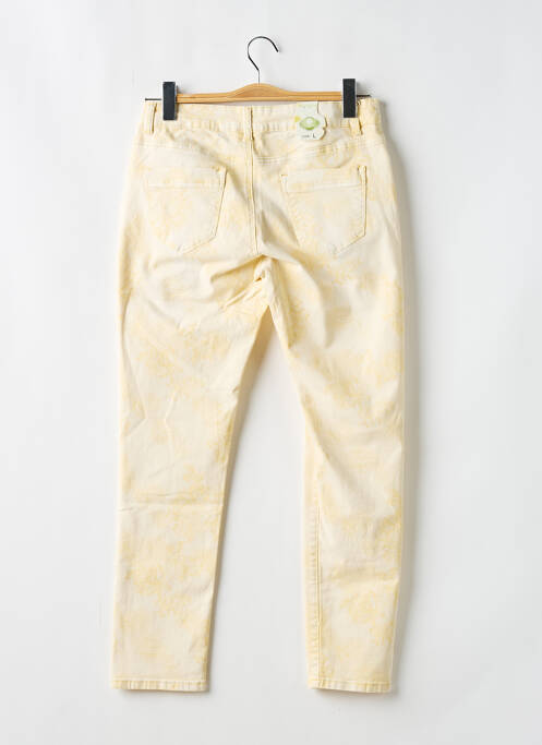 Pantalon slim jaune ONADO pour femme