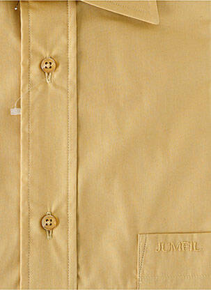 Chemise manches longues manches longues jaune JUMFIL homme