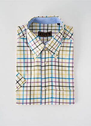Chemise manches longues poches poitrine beige JUMFIL homme