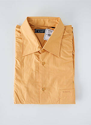 Chemise manches longues manches longues orange JUMFIL homme
