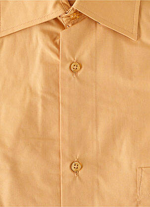 Chemise manches longues manches longues orange JUMFIL homme
