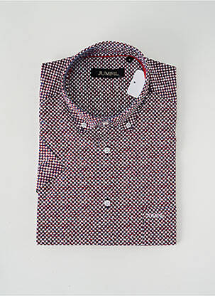 Chemise manches longues imprimé fantaisie bleu JUMFIL homme