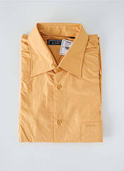 Chemise manches longues orange JUMFIL pour homme seconde vue