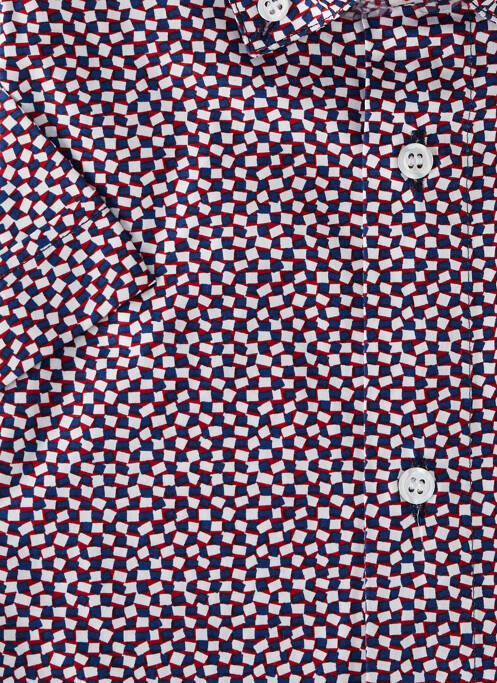 Chemise manches longues bleu JUMFIL pour homme