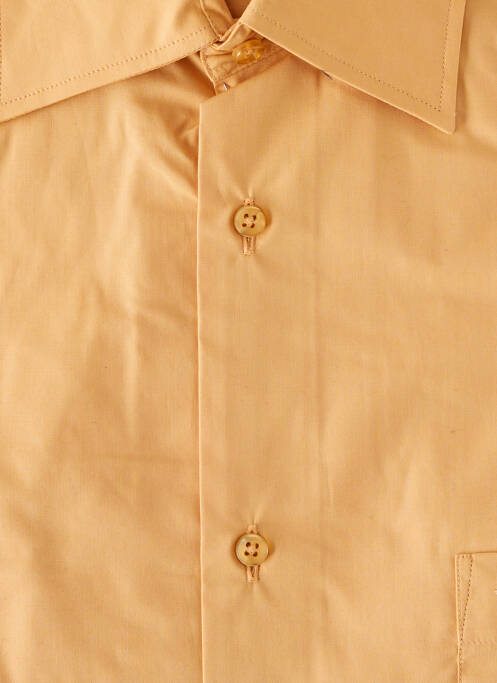 Chemise manches longues orange JUMFIL pour homme