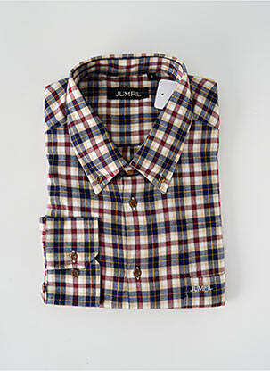 Chemise manches longues manches longues bleu JUMFIL homme