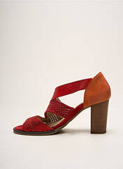 Sandales/Nu pieds rouge CASTA pour femme seconde vue