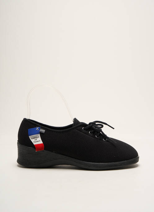 Chaussons/Pantoufles noir FARGEOT pour femme