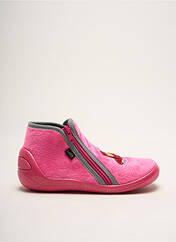 Chaussons/Pantoufles rose BOPY pour fille seconde vue