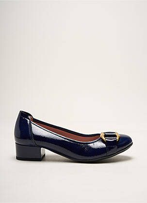 Ballerines carré talon plat jusqu'à 3cm bleu SABRINAS femme