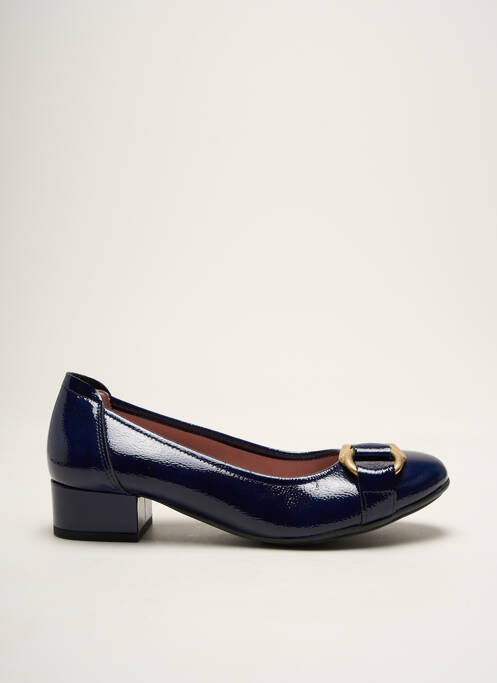 Ballerines carré talon plat jusqu'à 3cm bleu SABRINAS femme