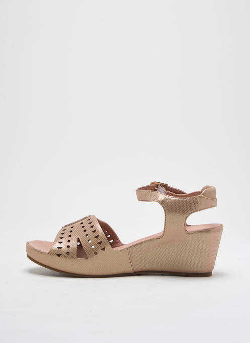 Sandales/Nu pieds or MAM'ZELLE pour femme