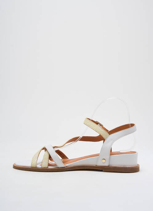 Sandales/Nu pieds jaune MAM'ZELLE pour femme