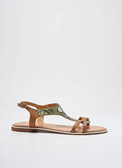 Sandales/Nu pieds vert ADIGE pour femme seconde vue