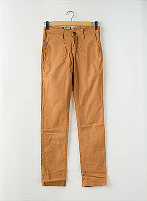 Pantalon chino tissage popeline taille normale jaune LEE COOPER homme