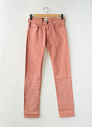 Jeans coupe slim stretch taille basse orange LEE COOPER homme