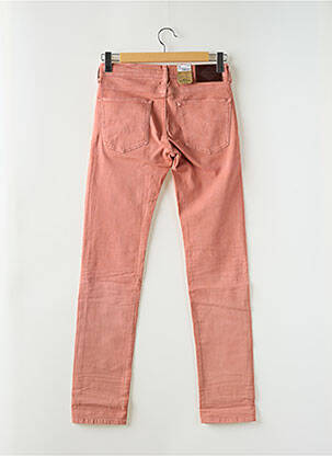 Jeans coupe slim stretch taille basse orange LEE COOPER homme