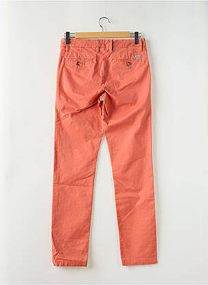 Pantalon chino stretch taille normale orange LEE COOPER homme