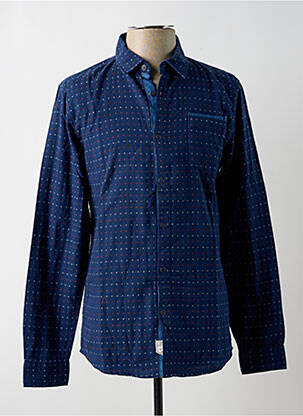 Chemise manches longues bleu LEE COOPER pour homme