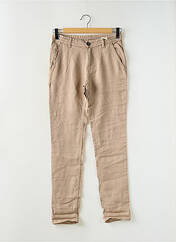 Pantalon chino marron TEDDY SMITH pour homme seconde vue