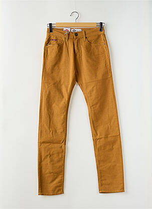 Pantalon slim jaune LEE COOPER pour homme