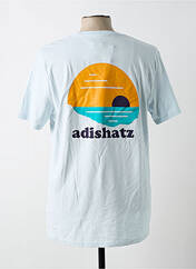 T-shirt bleu ADISHATZ pour homme seconde vue