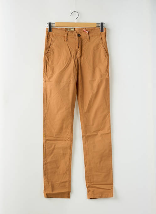 Pantalon chino jaune LEE COOPER pour homme